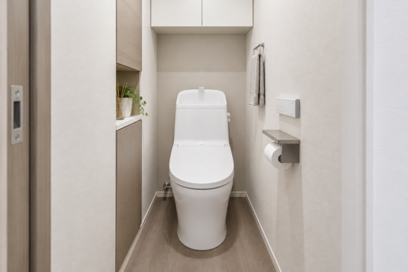 マンションのトイレリフォームをイメージした内装